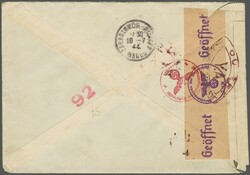 1944: 5 Rp. Heiden bis 30 Rp. Basel, der komplette Satz à vier Werte ...