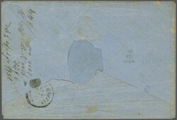 Austrian Post Offices in Bulgaria, Ruschuk, 1866 (Sept 15): Envelope ...