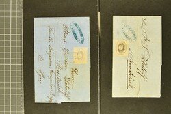 DDSG Agencies in Bulgaria, Sistov 1868/70: Selection five covers from ...