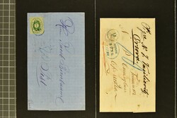 DDSG Agencies in Bulgaria, Sistov 1868/70: Selection five covers from ...