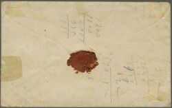 DDSG Agencies in Bulgaria, Vidin 1866ca (Oct 29): Envelope from the ...