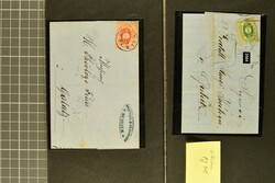 DDSG Agencies in Bulgaria 1866/95: Group six franked covers and one ...