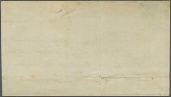 1840-1856 Great Britain Mails 1844 (Oct 8): Piece of cover from ...