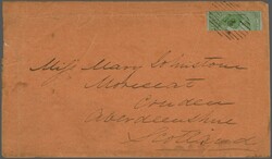 English Mails Monthly Packet Service 1857 (Sept): Richardson printing ...