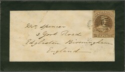 English Mails via P&amp;O 1860: Covers (2) to London or Birmingham, ...
