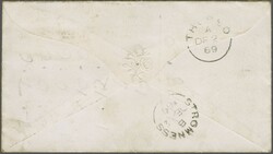 Dec 1868 - March 1870 P&amp;O Route via Suez & Marseille 1864/71: 4 d ...