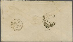 April 1870 - April 1871 1st Contract North Pacific Mail Route via San ...