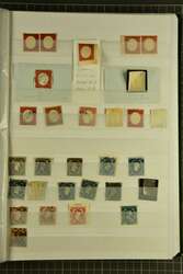 1851/1863: Wide-reaching selection of unmounted og./unused and used ...