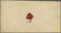Sandjak Işkodra 1861: Official cover from Scutari to Constantinople, ...