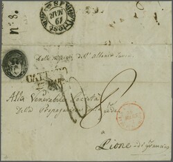 1852 (March 4): Entire letter from the Bishop of Dalmatia written ...