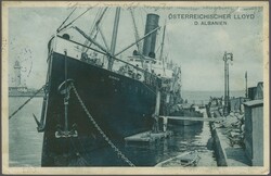 Sandjak Diraç 1909: Turkey 20 pa. rose, used on 1911 patriotic ...