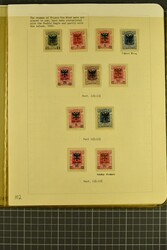 1920 (Feb): Prince von Weid Eagle surcharge issue with the range ...