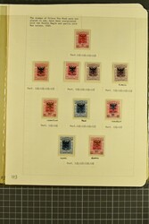 1920 (Feb): Prince von Weid Eagle surcharge issue with the range ...