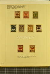 1919 (June 5): Austrian Fiscals overprinted POSTAT / SHQIPTARE with ...