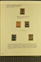 1919 (June 5): Austrian Fiscals overprinted POSTAT / SHQIPTARE with ...