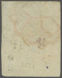 Zürich 4, Type II, farbfr. und breit- bis überrandig ...