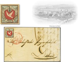 Basler Taube der zweiten Auflage, farbfrisches und allseits ...