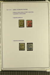 1912/44: Balkan War issues, the collection on leaves with Icaria set ...