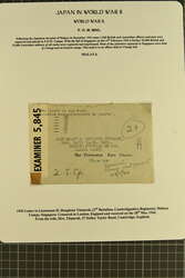 Japanese Occupation 1942: General Issues overprinted Type I in red on ...