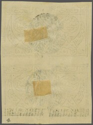 1926: 5 b. black on white horizontally laid paper, an imperforate ...