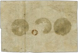 1926: 2½ b. black on white horizontally laid paper, an imperforate ...
