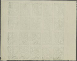 1926: 5 b. black on white horizontally laid paper, an unused complete ...