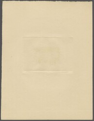 1947: Die Proof of the proposed 1 imadi value designed by Pierre ...