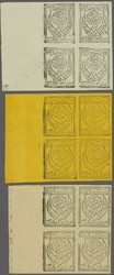 1926: Inland Postage, the set of three values 2½ b. black on white ...
