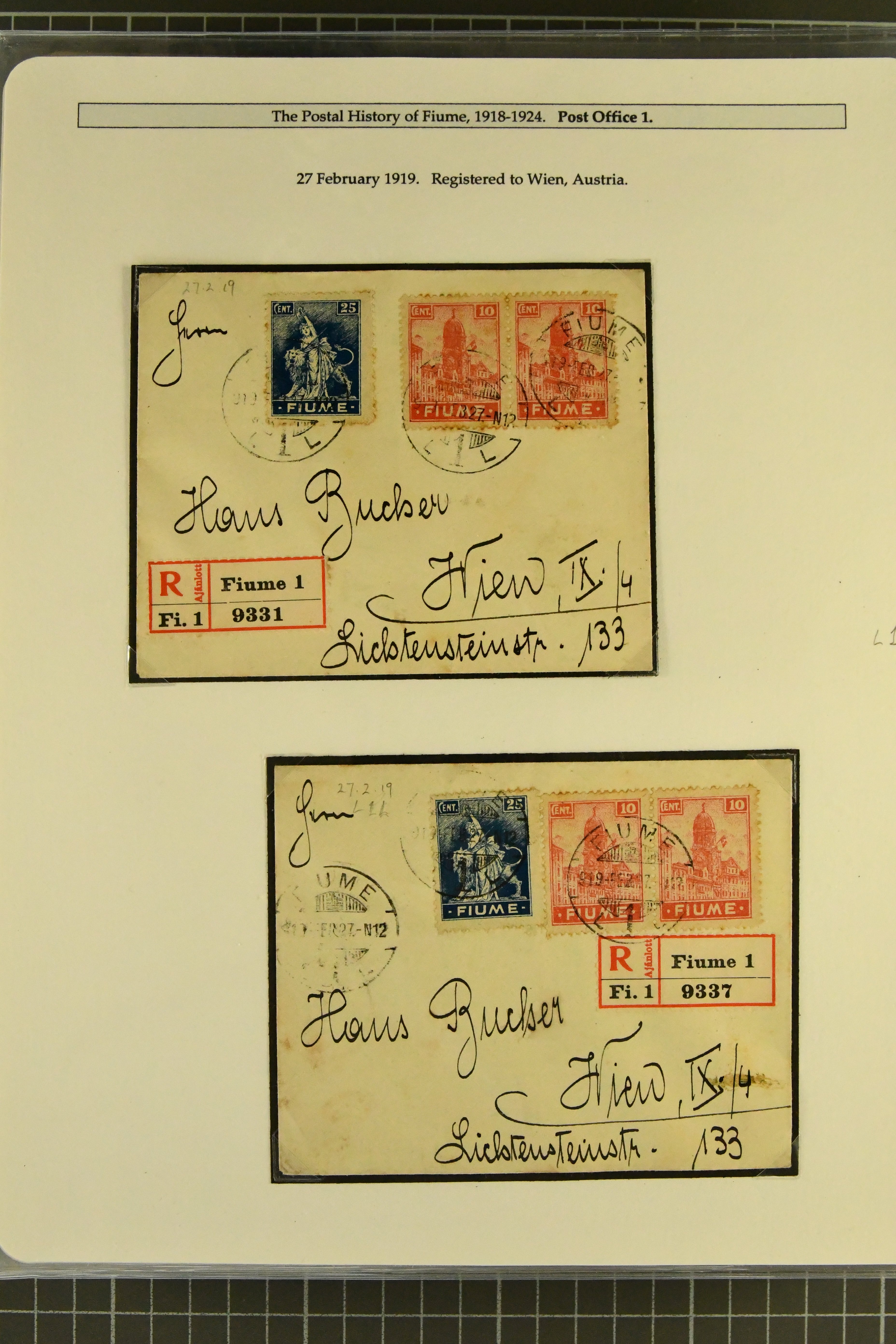 Image 3 for lot number 1704 for 367th - 371st Corinphila Auction