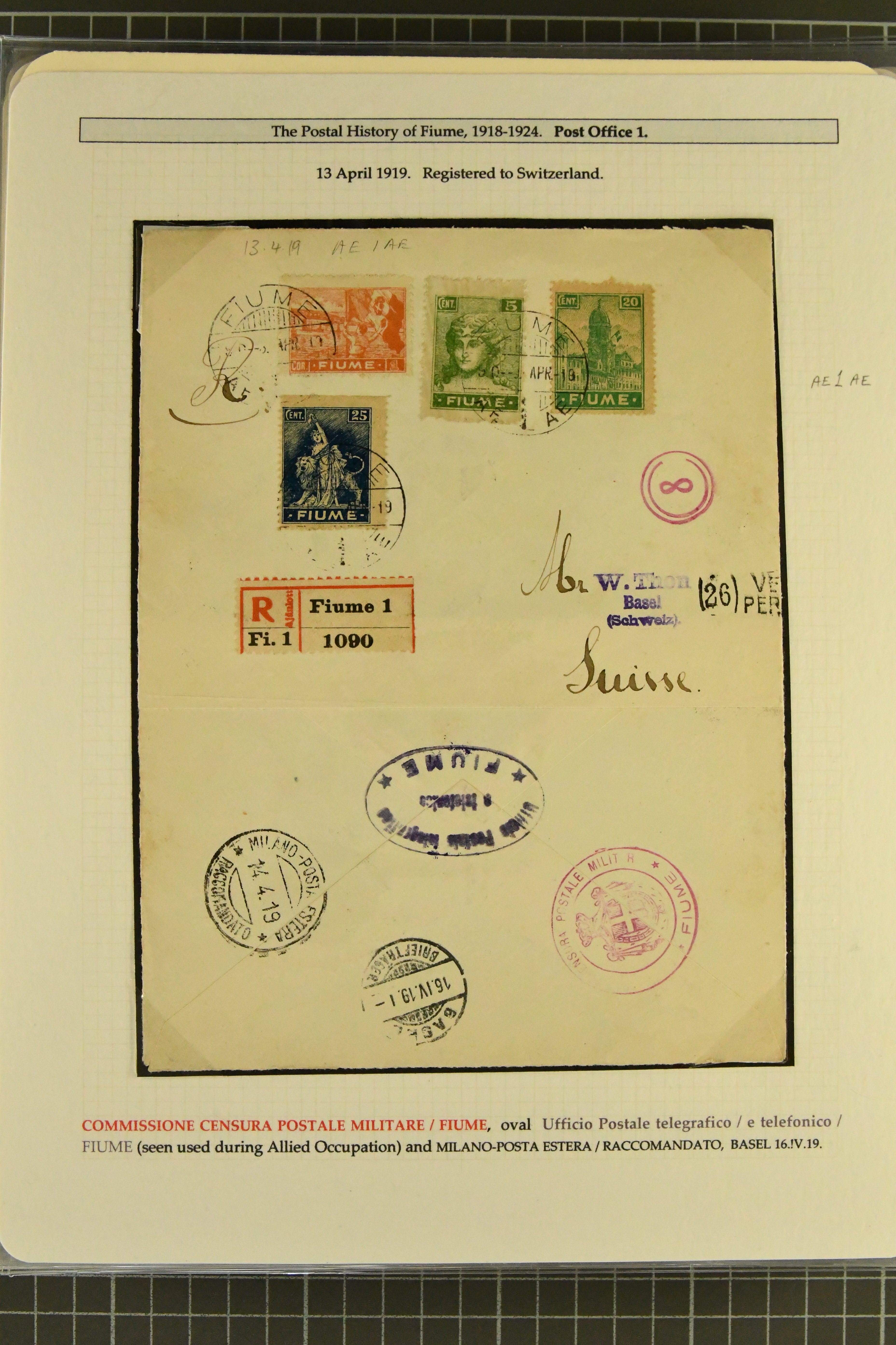 Image 8 for lot number 1704 for 367th - 371st Corinphila Auction