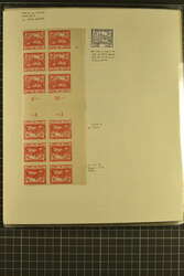 Hradschin / Prague Castle 1919/20: Collection on leaves with many ...