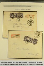 1918/1924: Extensive Postal History collection of 148 covers by Post ...