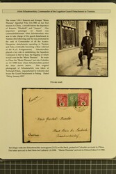 Austrian Post Offices in China, 1900/04: Group of nine covers / ...