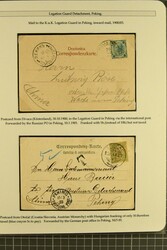 Austrian Fieldpost in China, 1900/07: Selection 19 covers / postcards ...