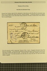 Austrian Prisoners of War in China, 1917/19: Selection three ...