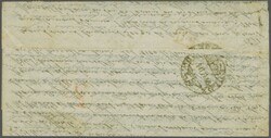 "Le Général Bourbaki" 1871 (19. Jan.): Entire letter to Geneva ...