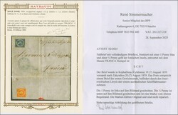 1815-1864 British Protectorate 1859: (½ d.) orange, a single example ...