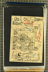1903/1930 (ca.): Partie von über 85 illustrierten Ansichtspostkarten ...