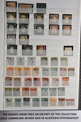 1853/1980 (ca.): Unmounted og./unused and used accumulation with some ...
