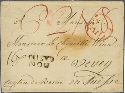 Grossbritannien 1779: Teilfrankobrief von Doncaster, Grossbritannien ...