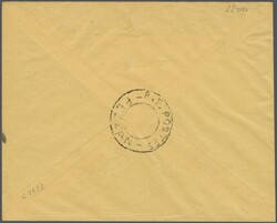 French Occupation of Fezzan 1943 (July 18): Envelope bearing 1943 ...