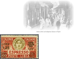 Italian Colonies, Libya 1927/33: Express Mail / Espressi 1.25 l. ...