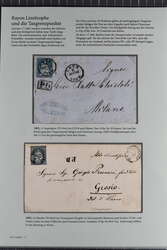 Grenzrayon mit Italien 1862/68: Partie fünf interessanter Briefe aus ...