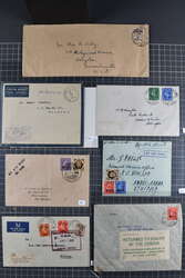 1941/52c: Lot 12 covers incl. 1941 'A.P.O. 60' Fieldpost cover from ...