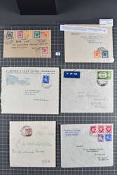 1941/52c: Lot 12 covers incl. 1941 'A.P.O. 60' Fieldpost cover from ...