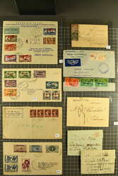 French Colonies and Offices abroad, 1842/1950: Lot 37 covers / ...