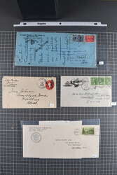1915/51: Lot twelve covers incl. among others USA with 1904 picture ...