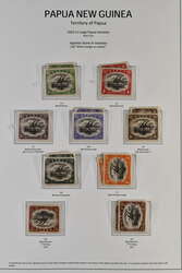 1910/11: “Large Papua” perf 12½, Crown over double-lined A ...