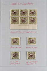 1930 (15 Sept): “AIR MAIL” deep carmine-lake overprint on 1 s. ...