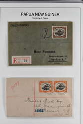 1901/71: Postal history collection of thirty-five covers and cards ...